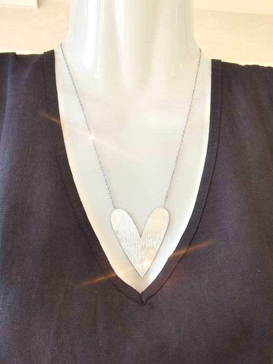 Herz-kette-edelstahl-silber-gebuerstet-1
