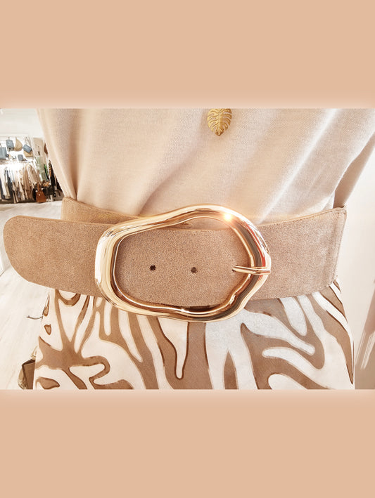 stretchguertel-breit-camel-goldschnalle-1