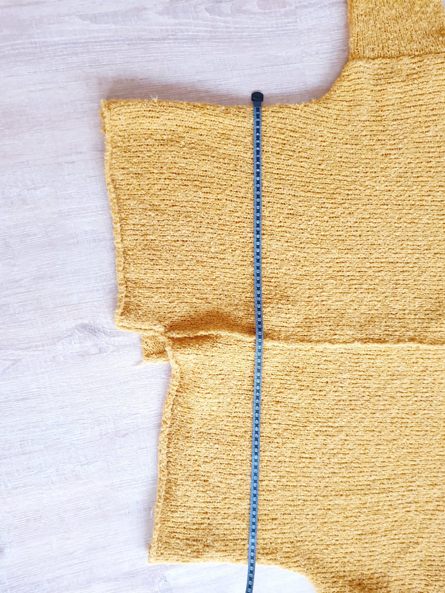 PULLOVER Oversize Pulli / SENFGELB / Boucléwolle