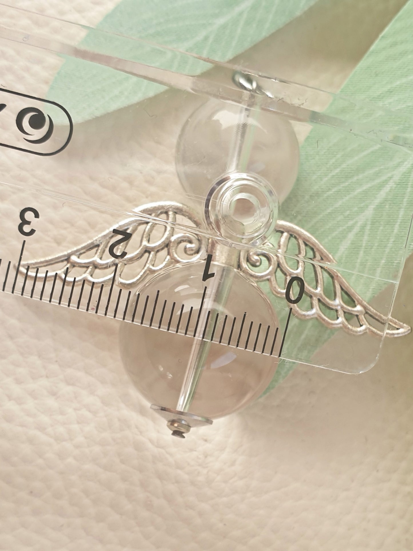 Anhänger Bergkristall Engel Schutzengel