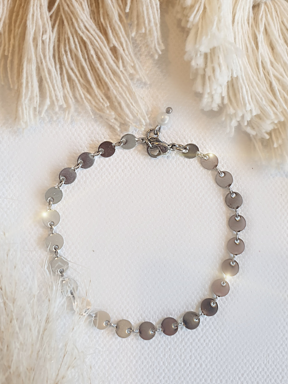 Edelstahl Armband im Boho Stil