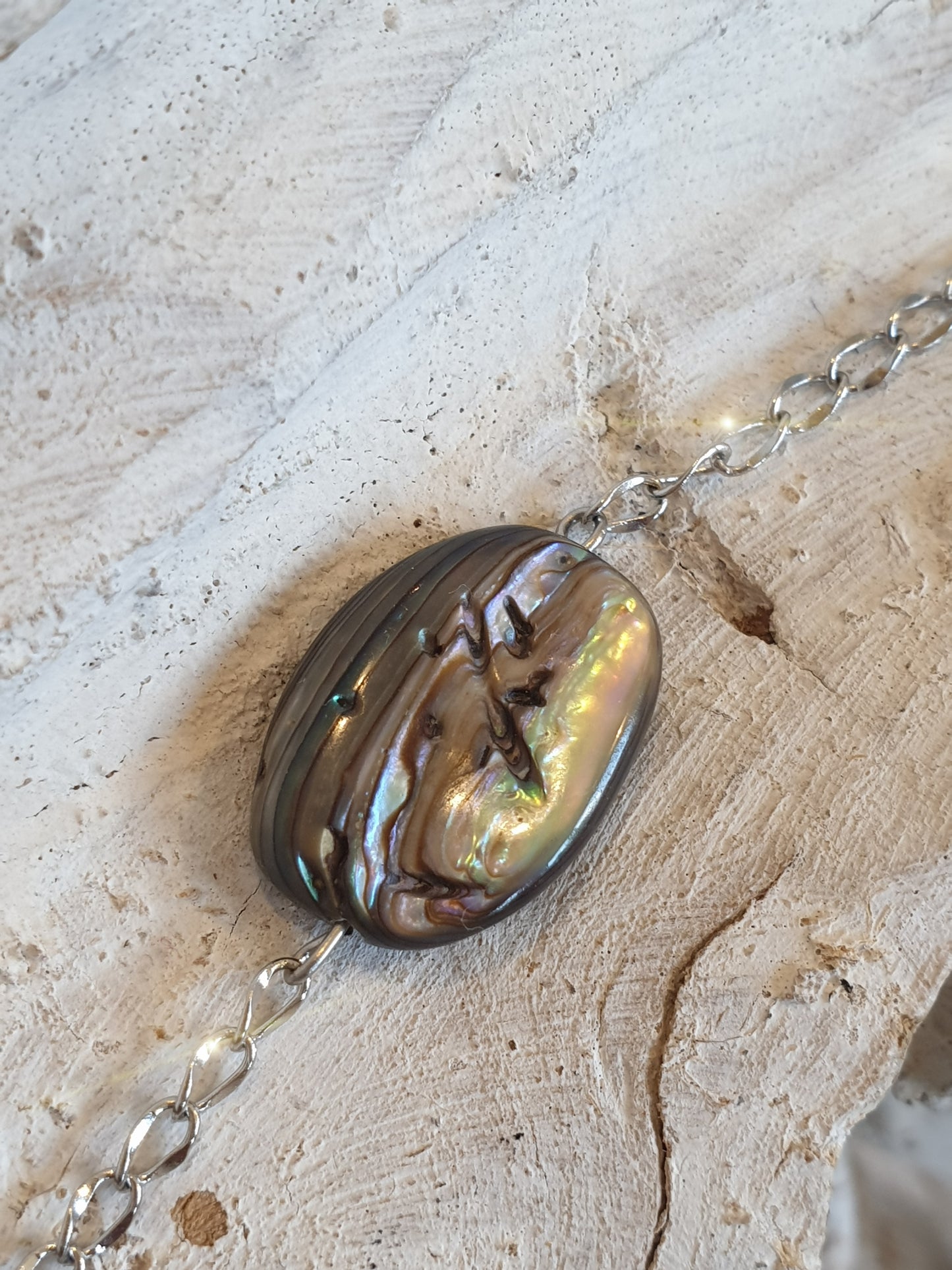 Armband Paua Muschel