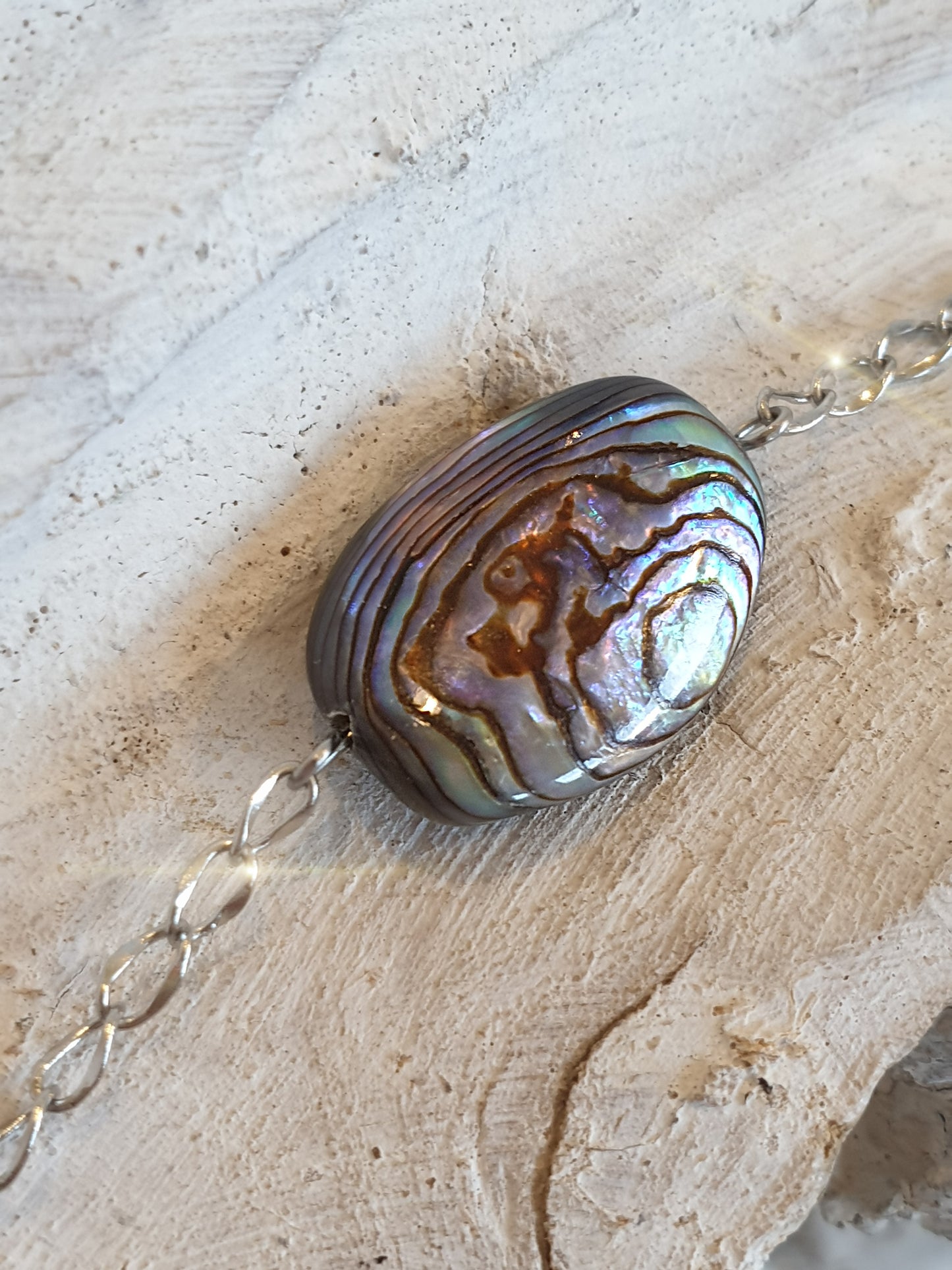Armband Paua Muschel