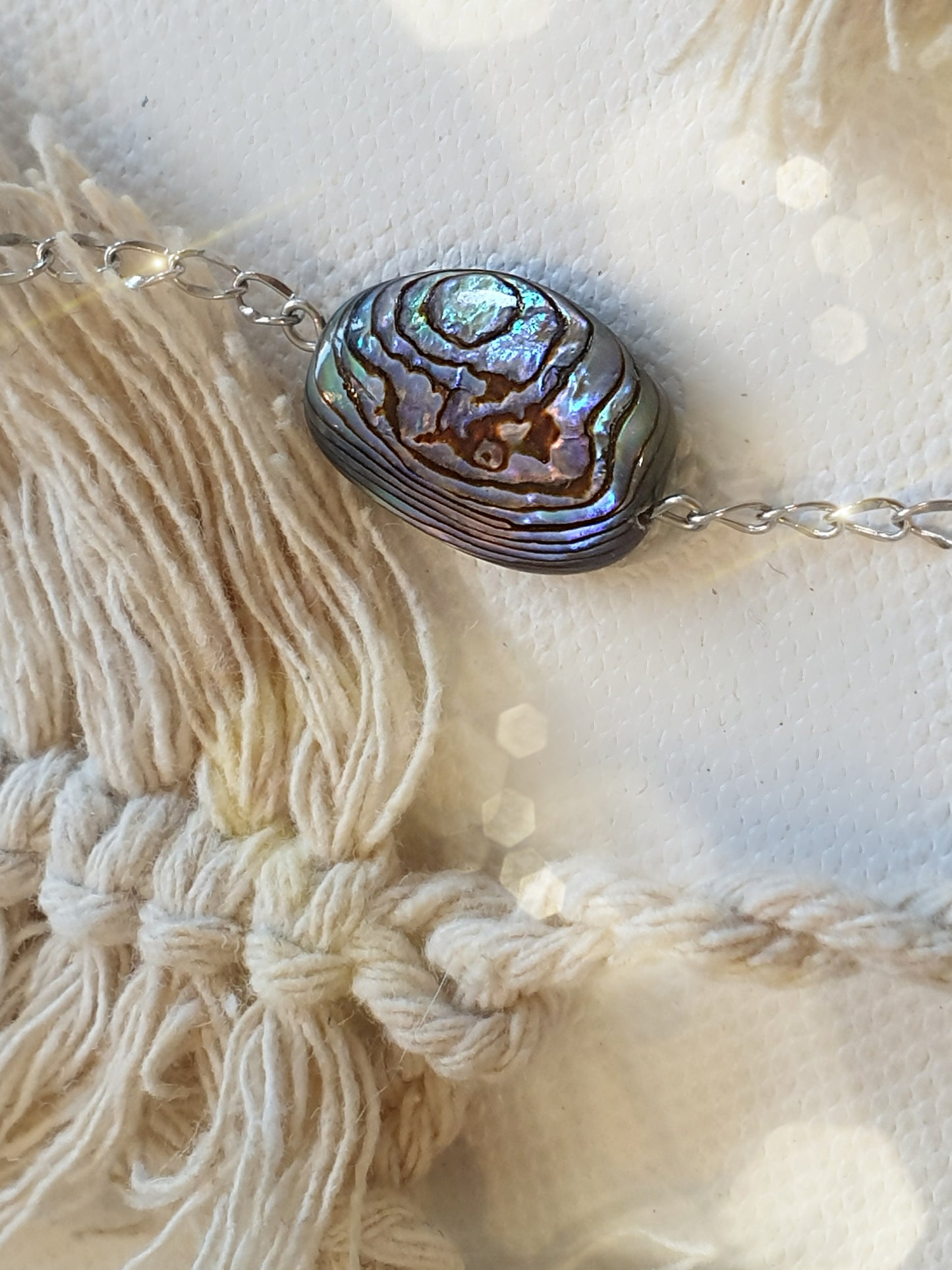 Armband Paua Muschel