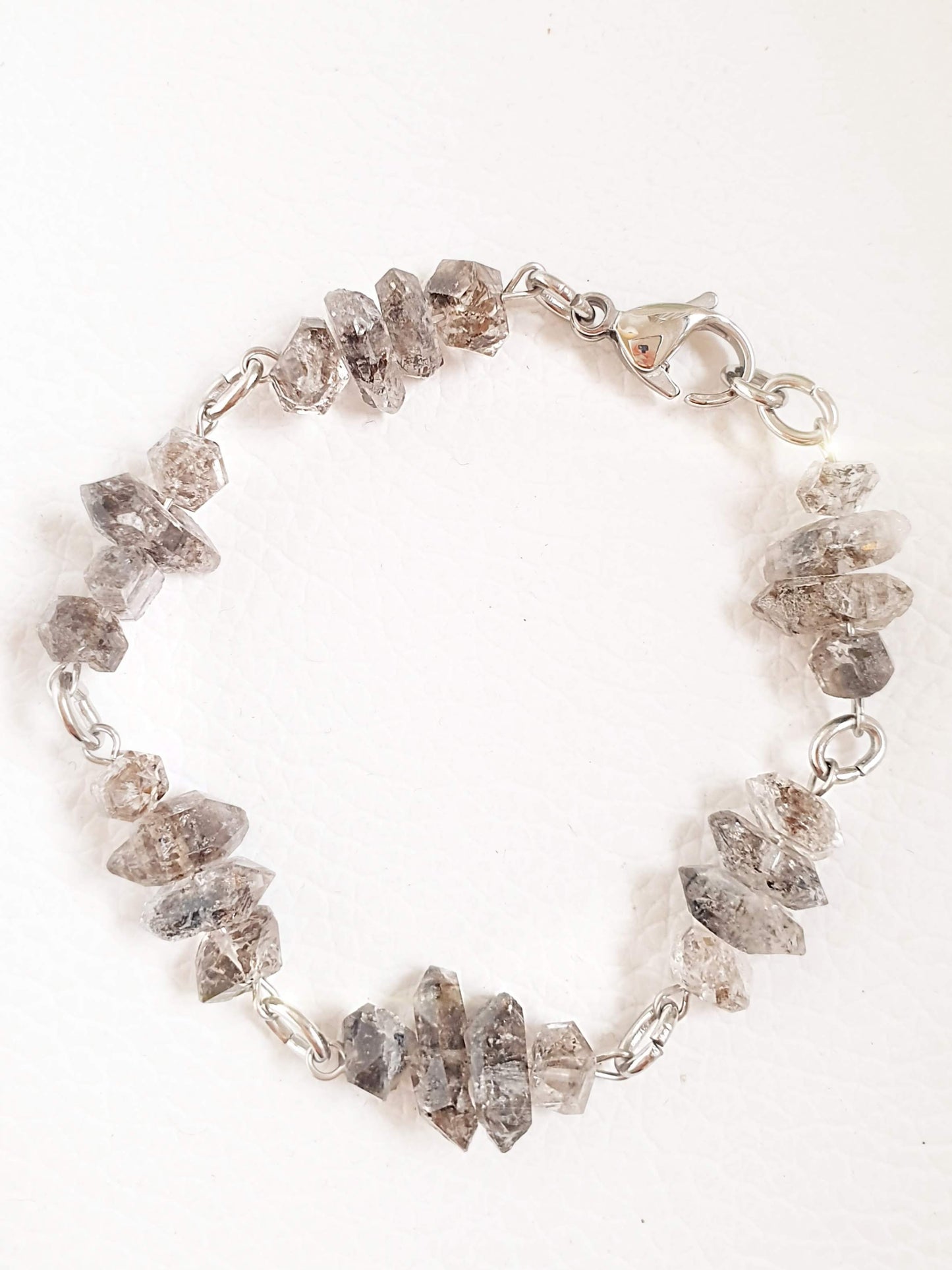 Armband mit Herkimer Diamanten