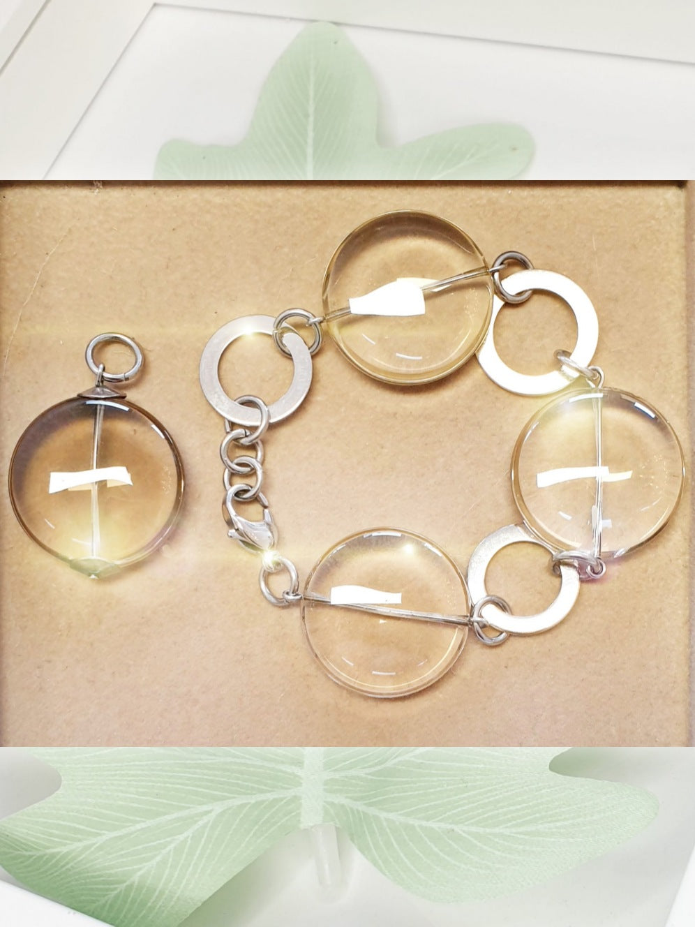Rauchquarz Armband und Anhänger