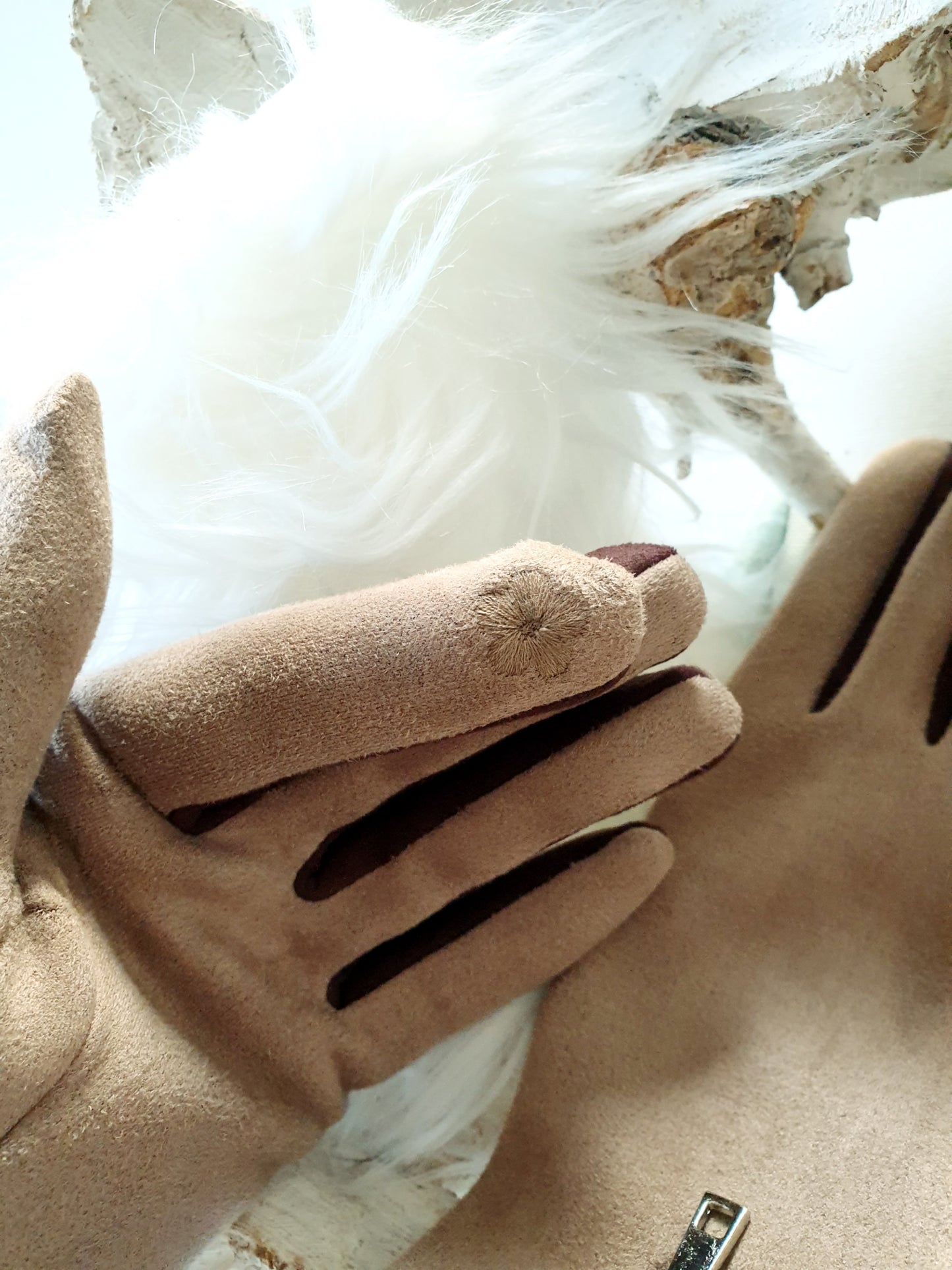 handschuhe-beige-taupe-velours-1