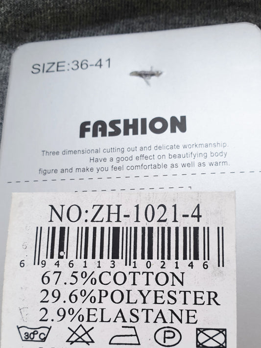 Graue Socken mit Glitzer und Strass Pflegeanleitung