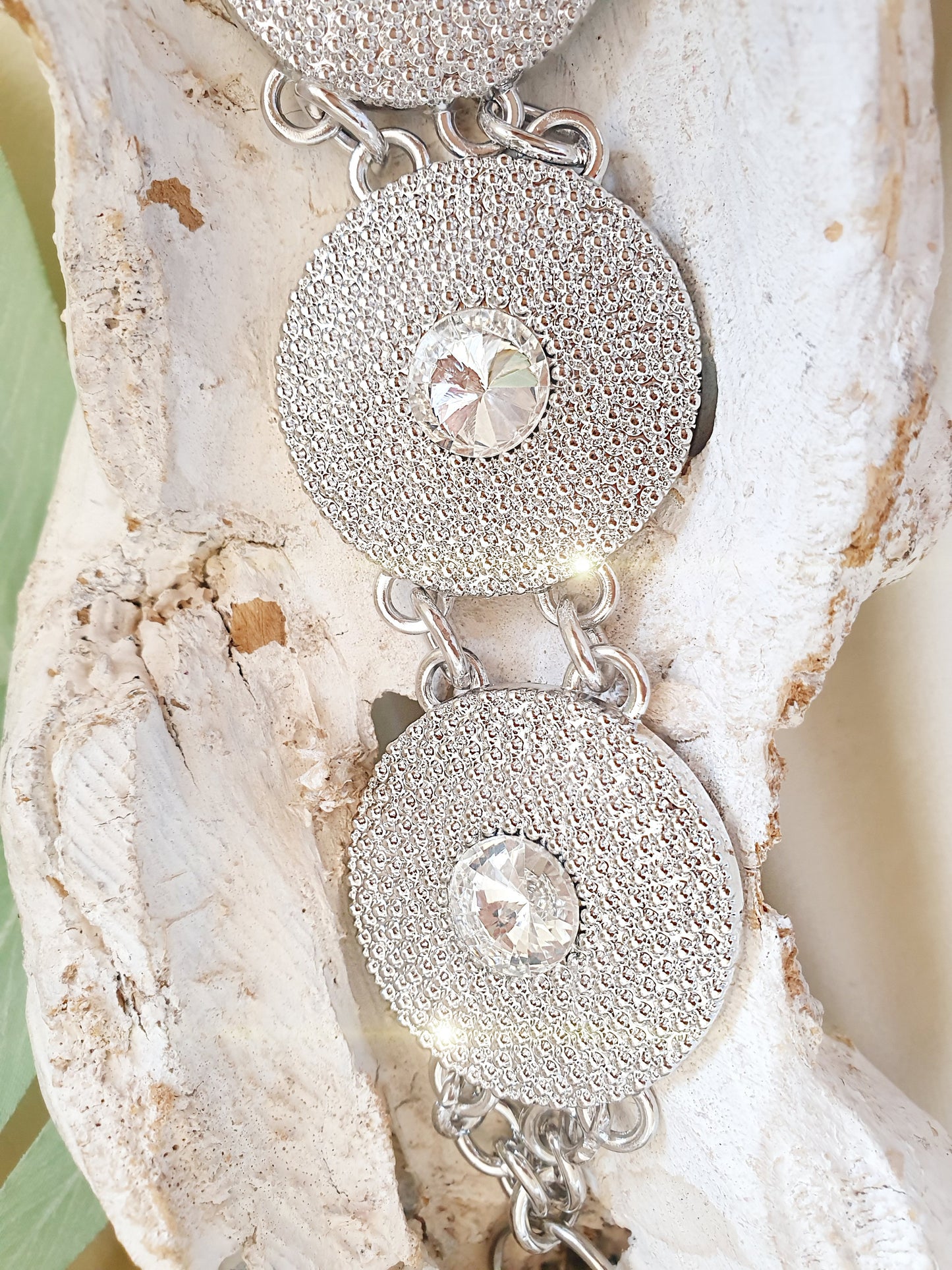 TASCHENGURTVerlängerung aus Metall mit Strass