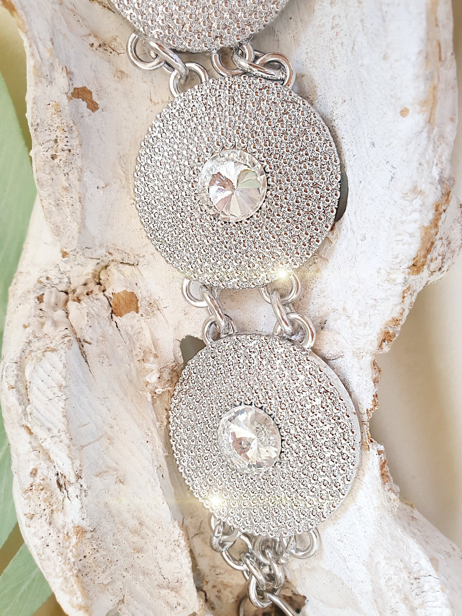 TASCHENGURTVerlängerung aus Metall mit Strass