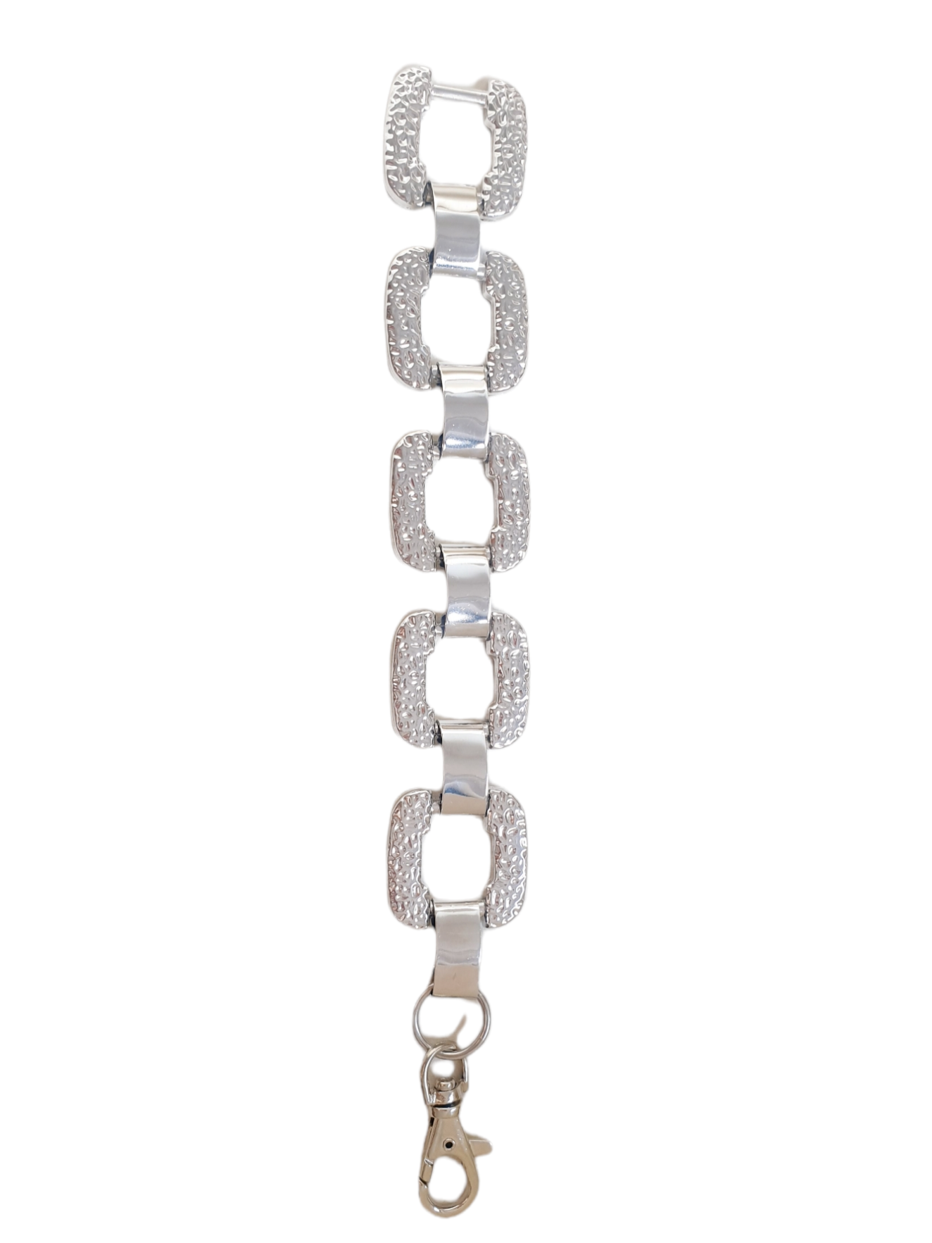 Verlängerung Kette für taschengurt aus Metall in Silber