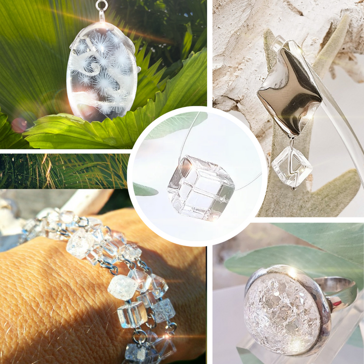 Schmuck mit Bergkristall
