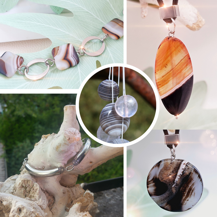 Schmuck aus Achat