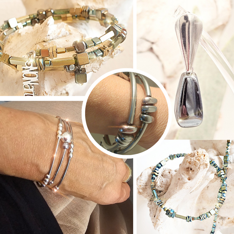 Schmuck mit HÄMATIT