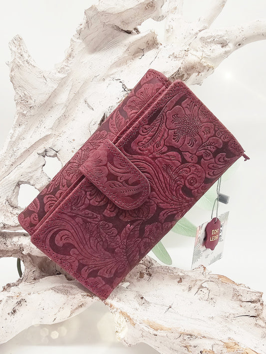 geldbeutel-leder-rot-blumen-1