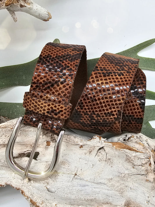 guertel-leder-schlange- camel