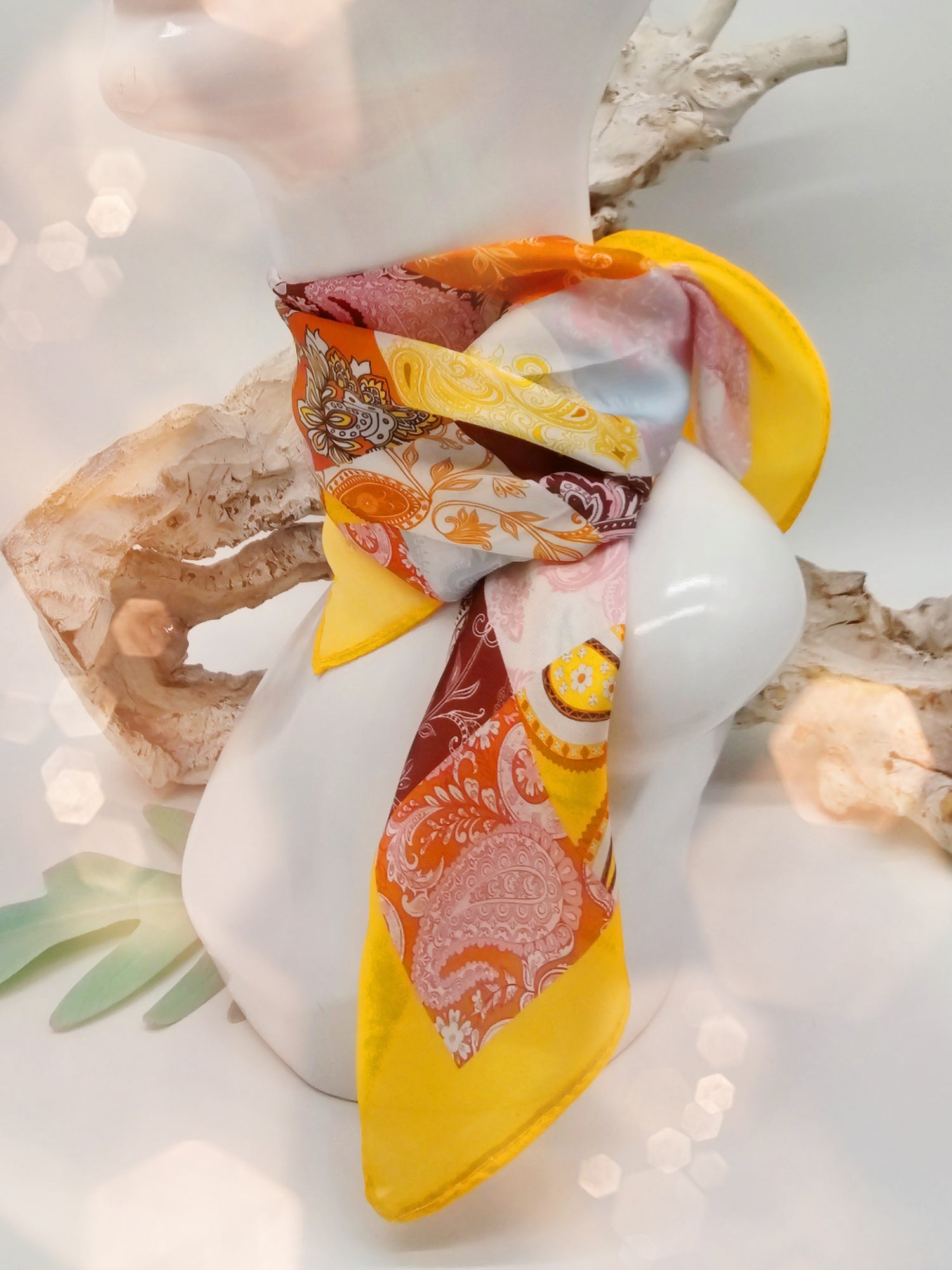 nickituch-seide-schal-paisley-gelb-orange-1