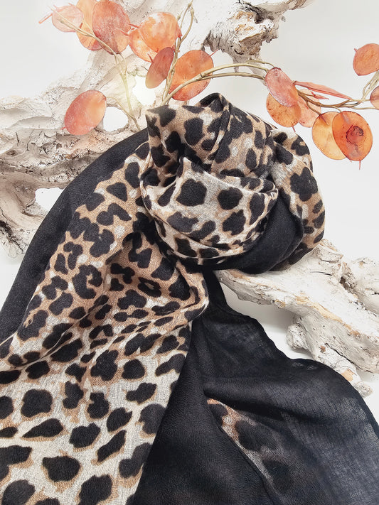 schal-leo-schwarz-camel-1