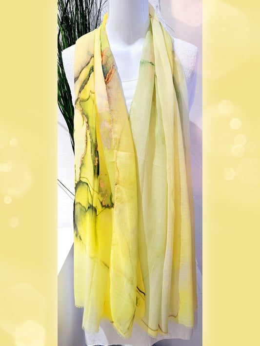 schal-sommer-seide-viskose-gelb-1