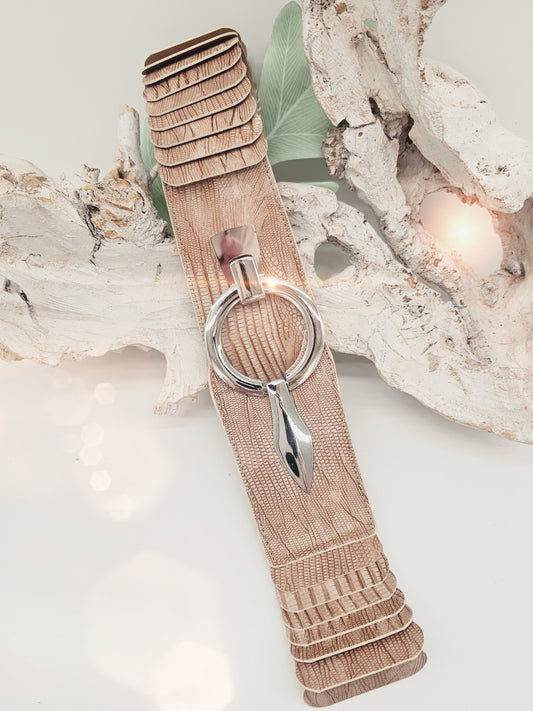 stretchguertel-breit-schlange-beige