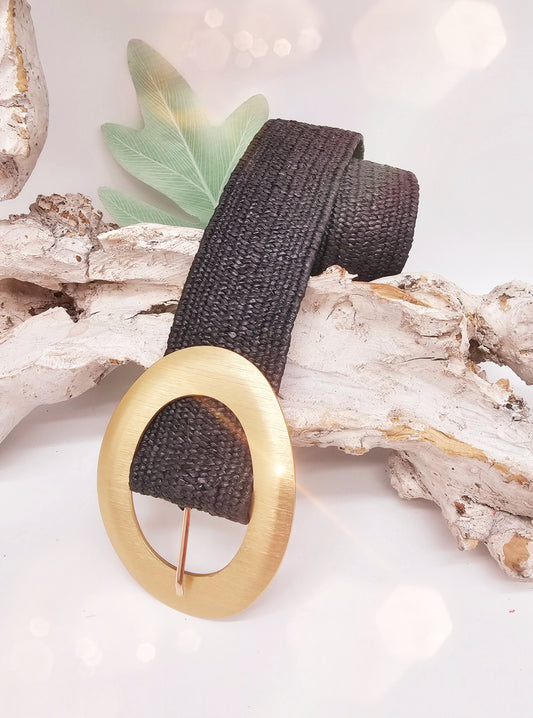 stretchguertel-guertel-schwarz-bast-goldschnalle-1