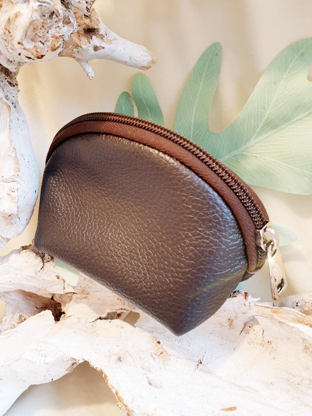 ETUI Beutel BaginBag / Leder / BRAUN