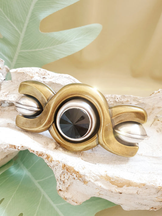 Gürtelschnalle bicolor 2,5 cm