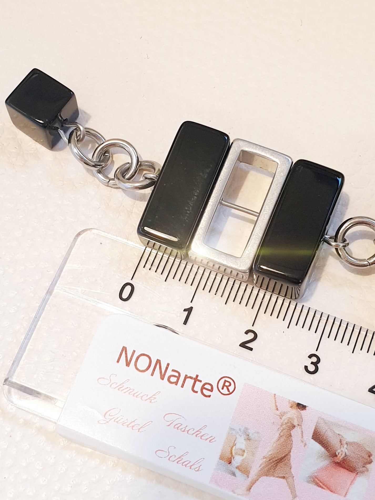 Modernes Armband aus Onyx