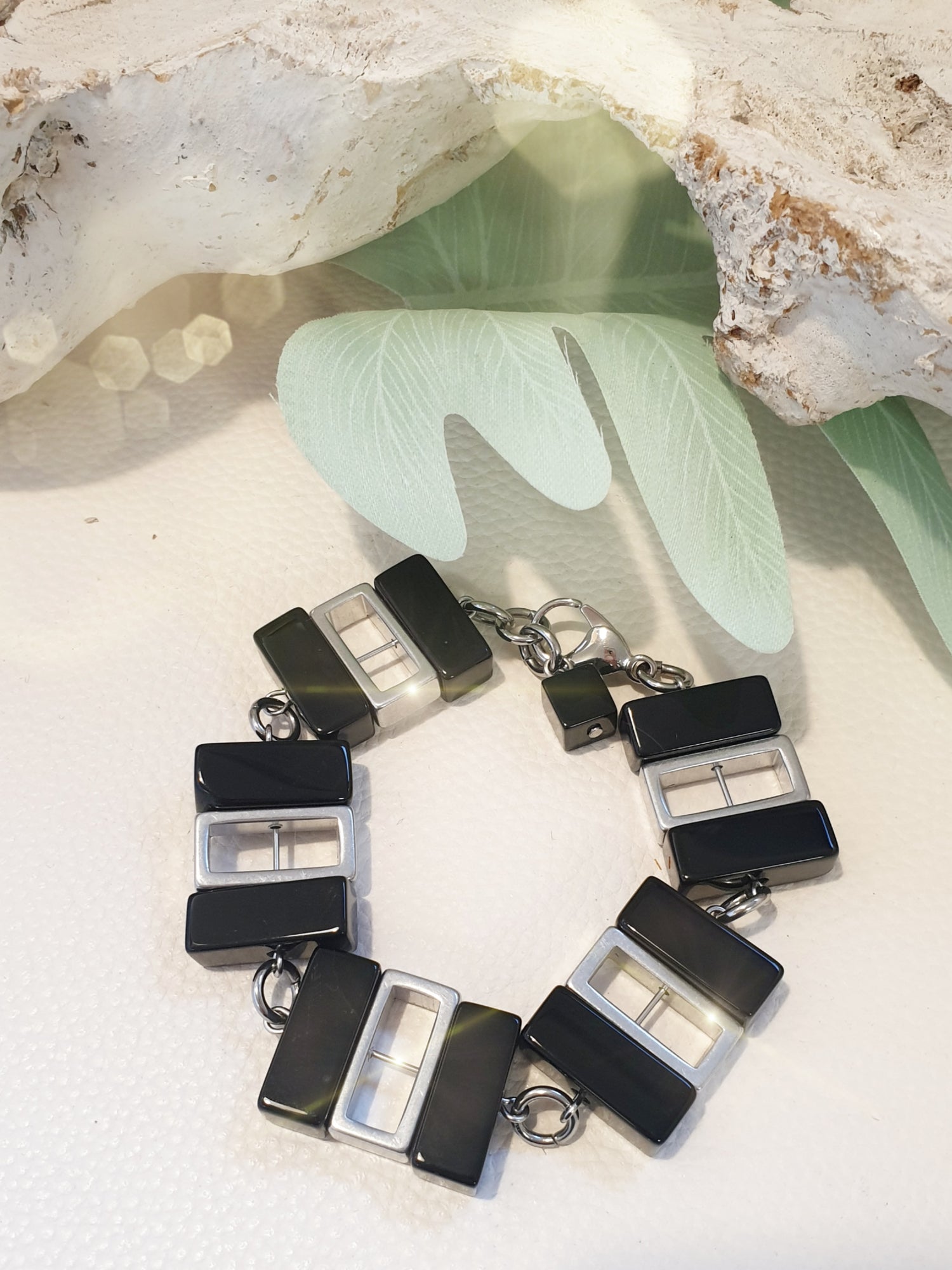 Onyxarmband