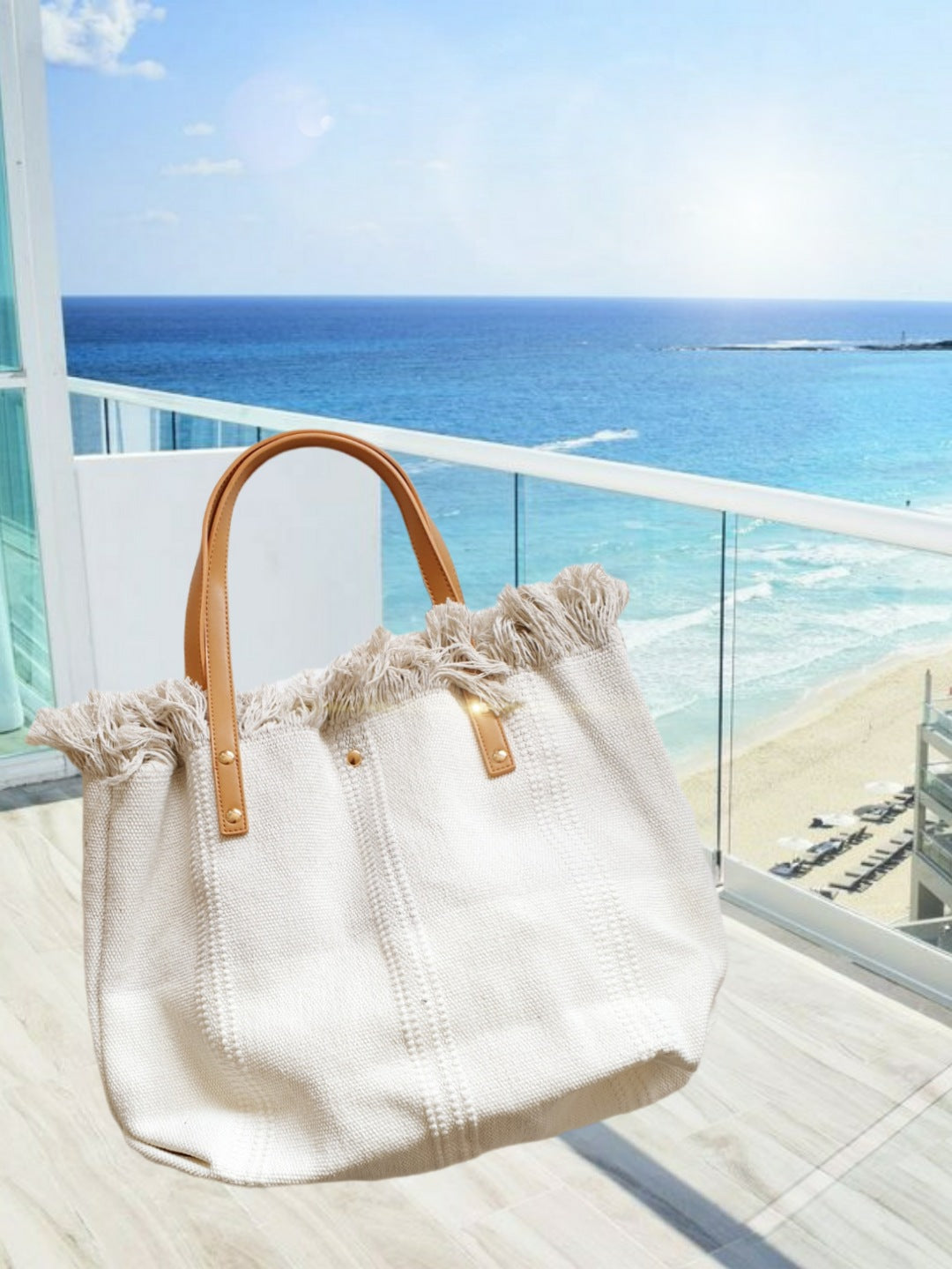 Tasche SHOPPER Sommertasche Strandtasche Einkaufstasche / Textil / Boho
